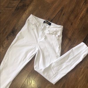 White jeans